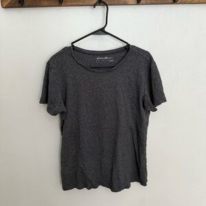 Eddie Bauer Charcoal Short Sleeve Tee